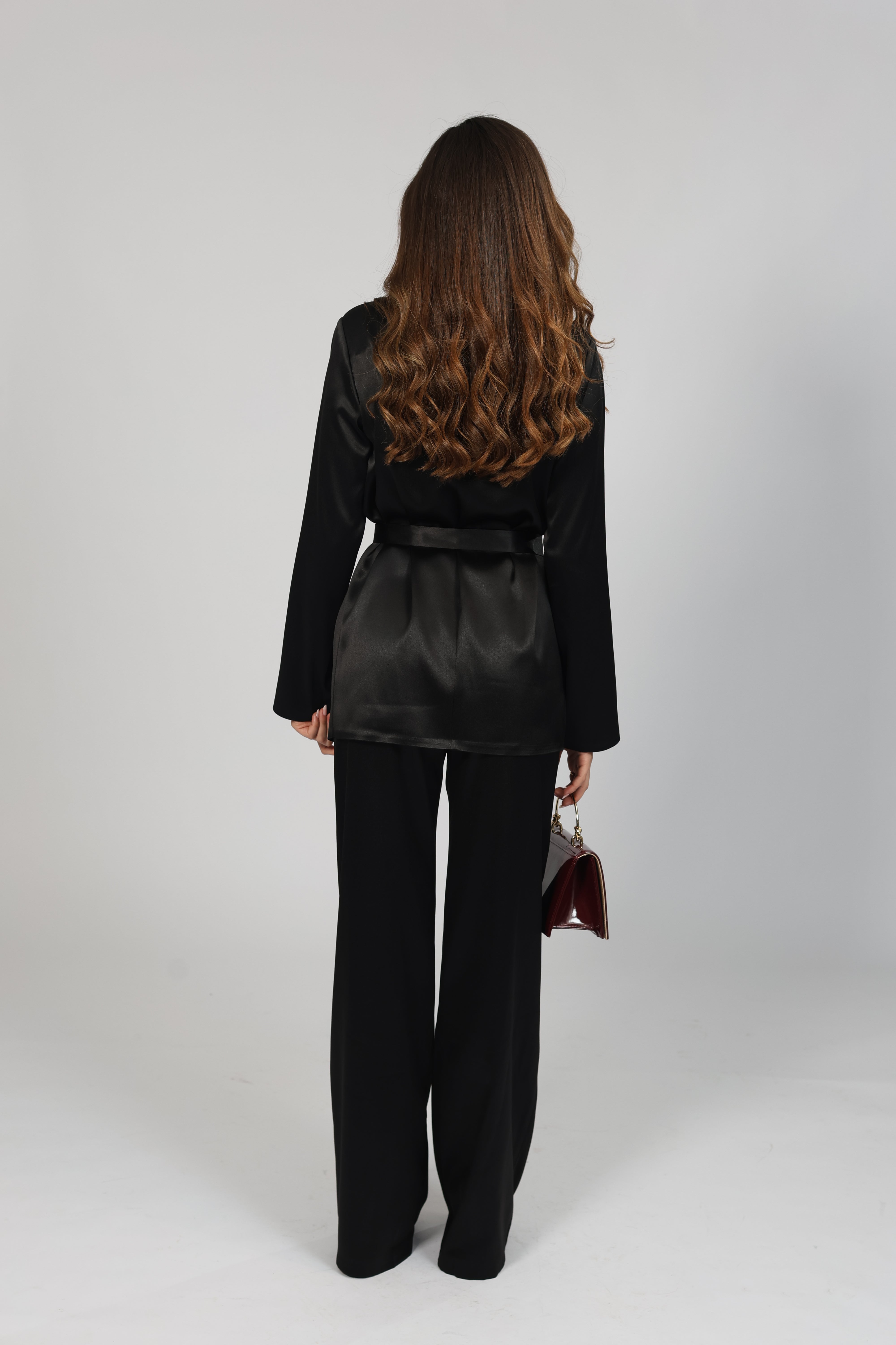 Silk Suit - Black
