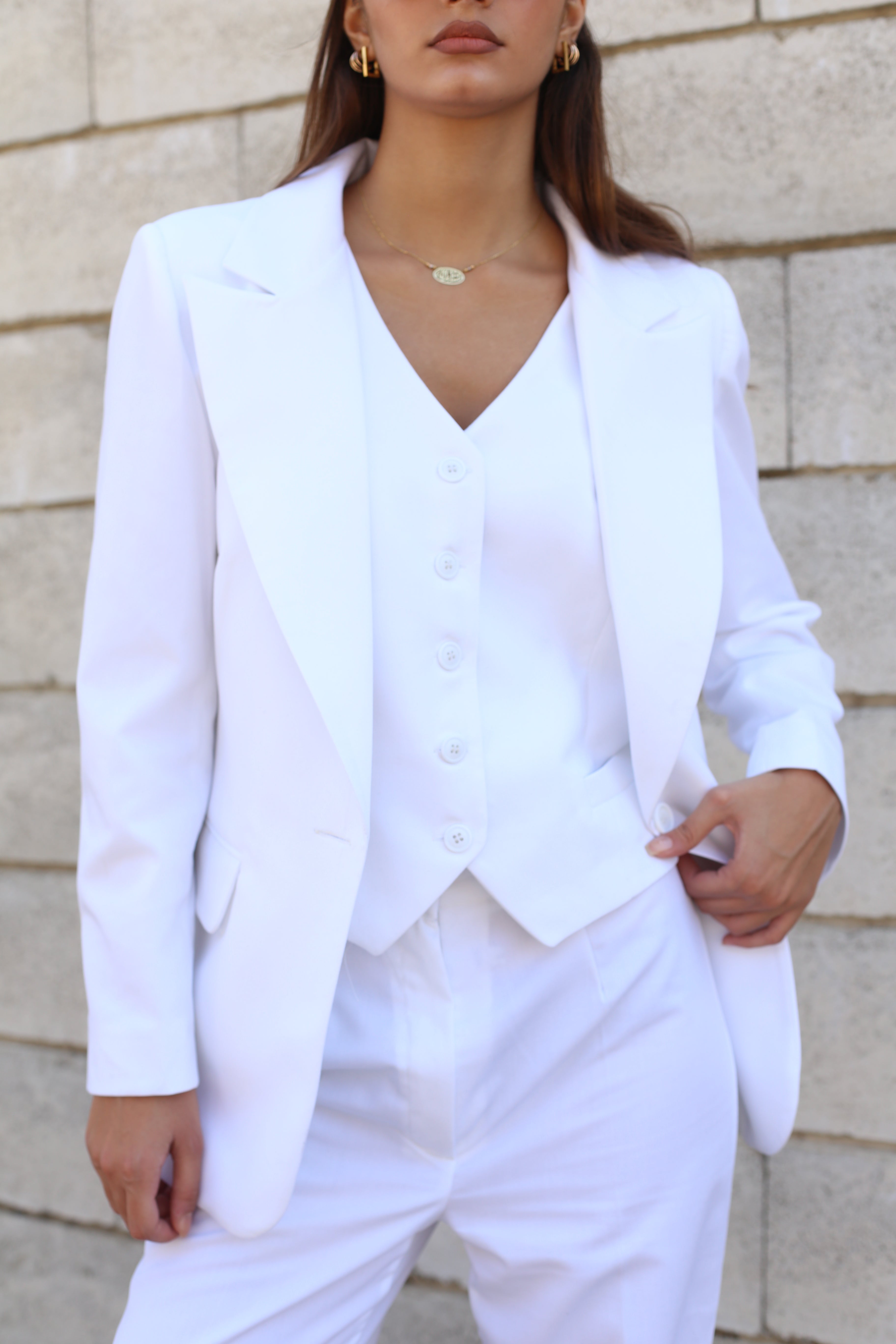 3-Pieces Suit - Offwhite