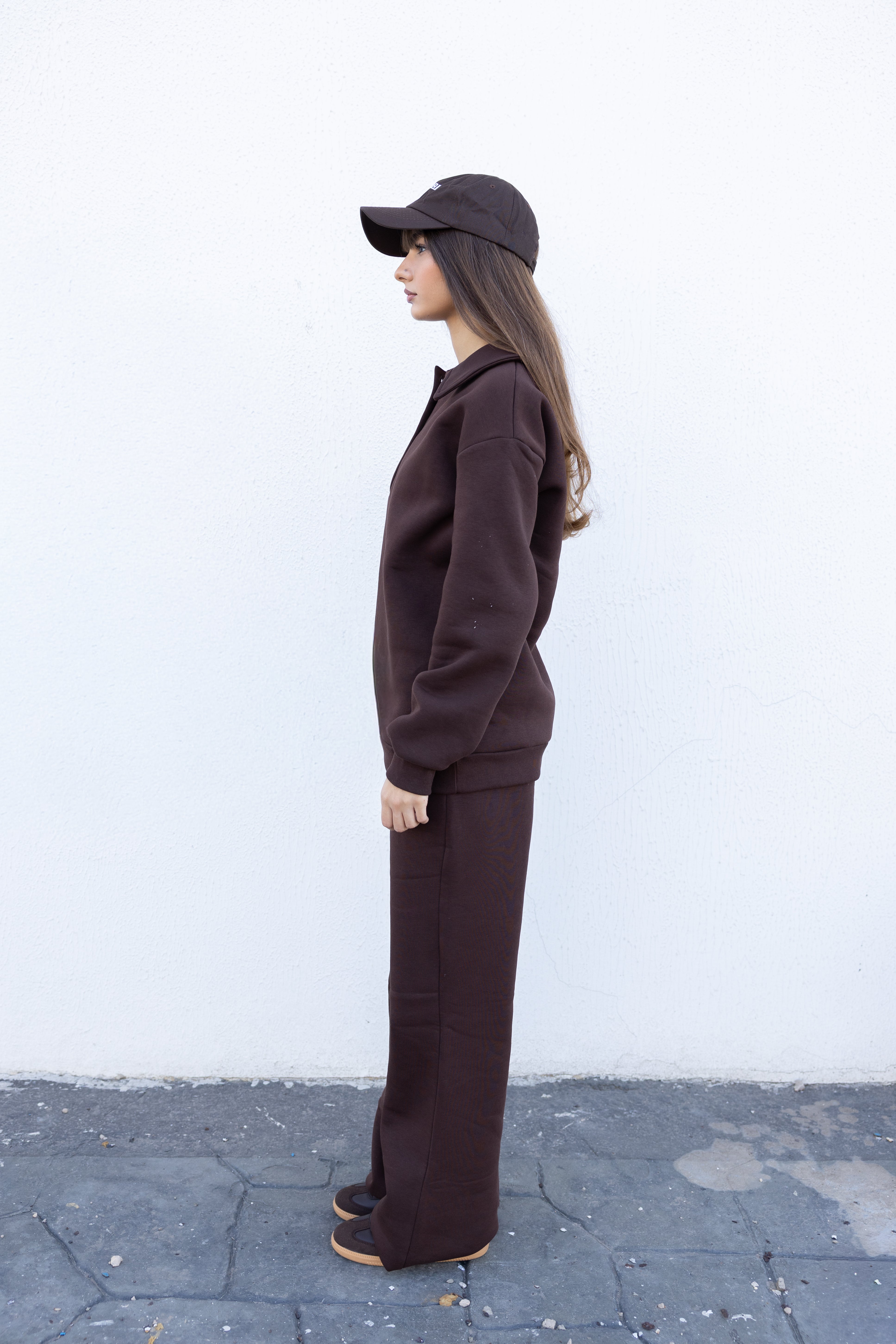 Polo sweatshirt Tracksuit - Brown