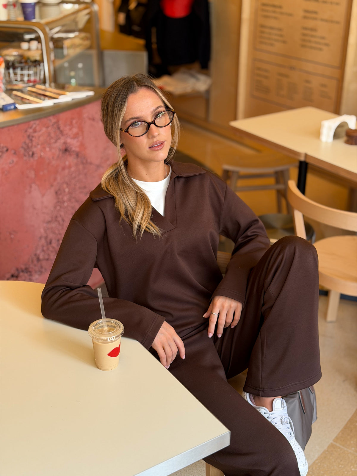 Pullover tracksuit - Brown
