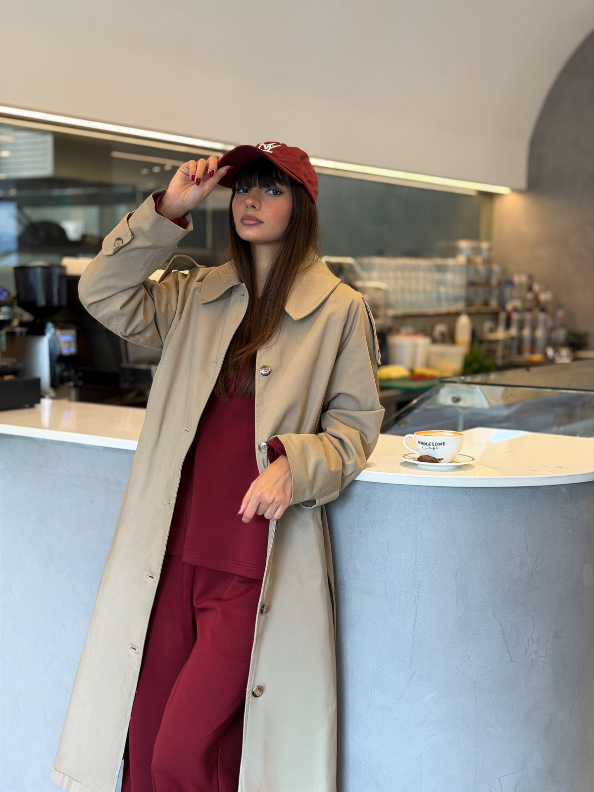 Pullover tracksuit - Burgundy