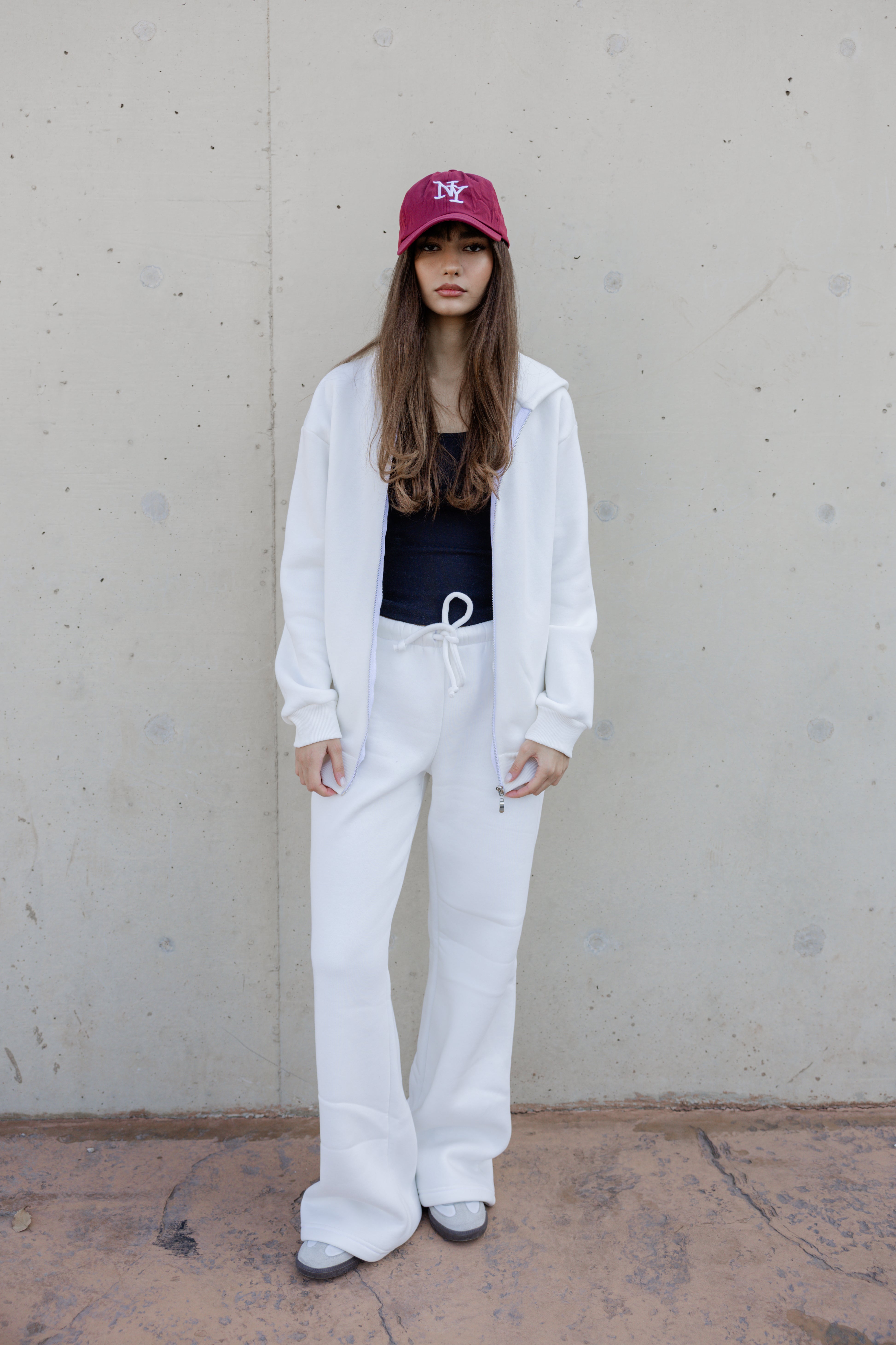 Zip-up hoodie Tracksuit - Offwhite